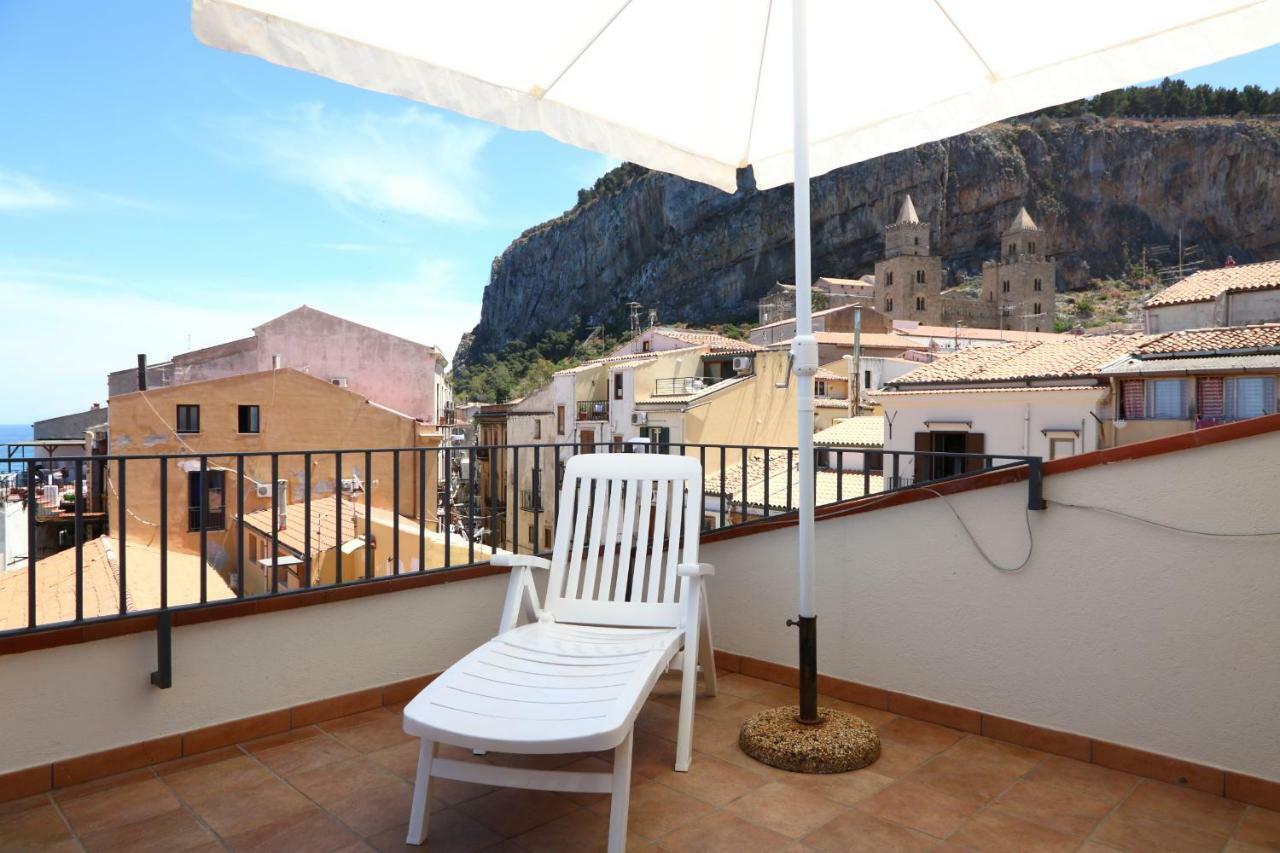 Terrazza Piazzetta Piazza Francesco Crispi Vila Cefalù Exterior foto